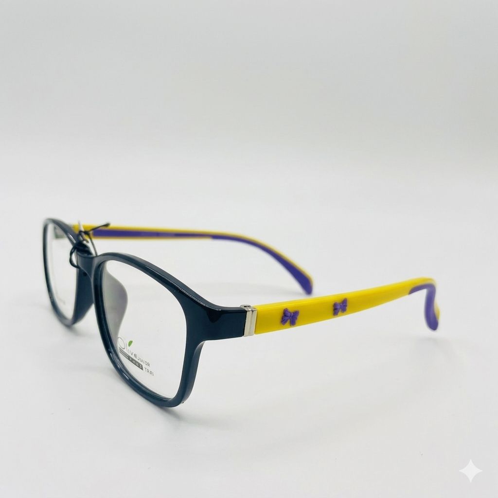 Armazón Oftálmico/Kids Olive People DHR7015C Negro/Amarillo