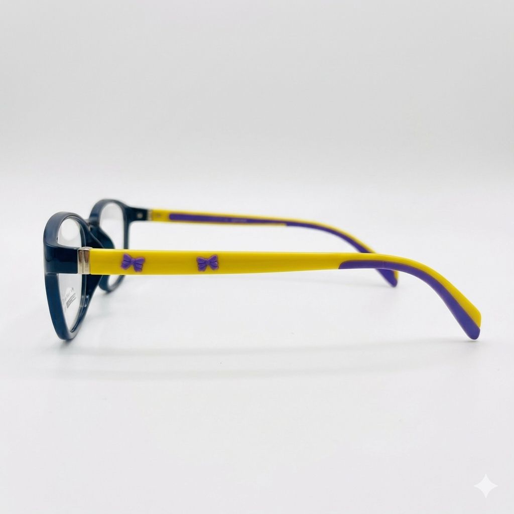 Armazón Oftálmico/Kids Olive People DHR7015C Negro/Amarillo