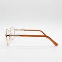 Armazón Oftálmico DEFILE D1202AJ CAFÉ/DORADO