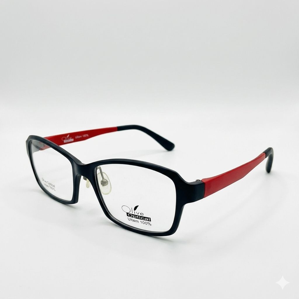 Armazón Oftálmico Olive Optical ultem-025 Azul/Rojo