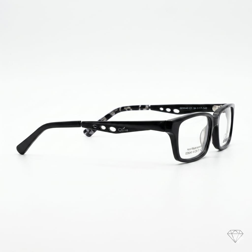 Armazón Oftálmico Olive People GD9040 Negro/Marmol