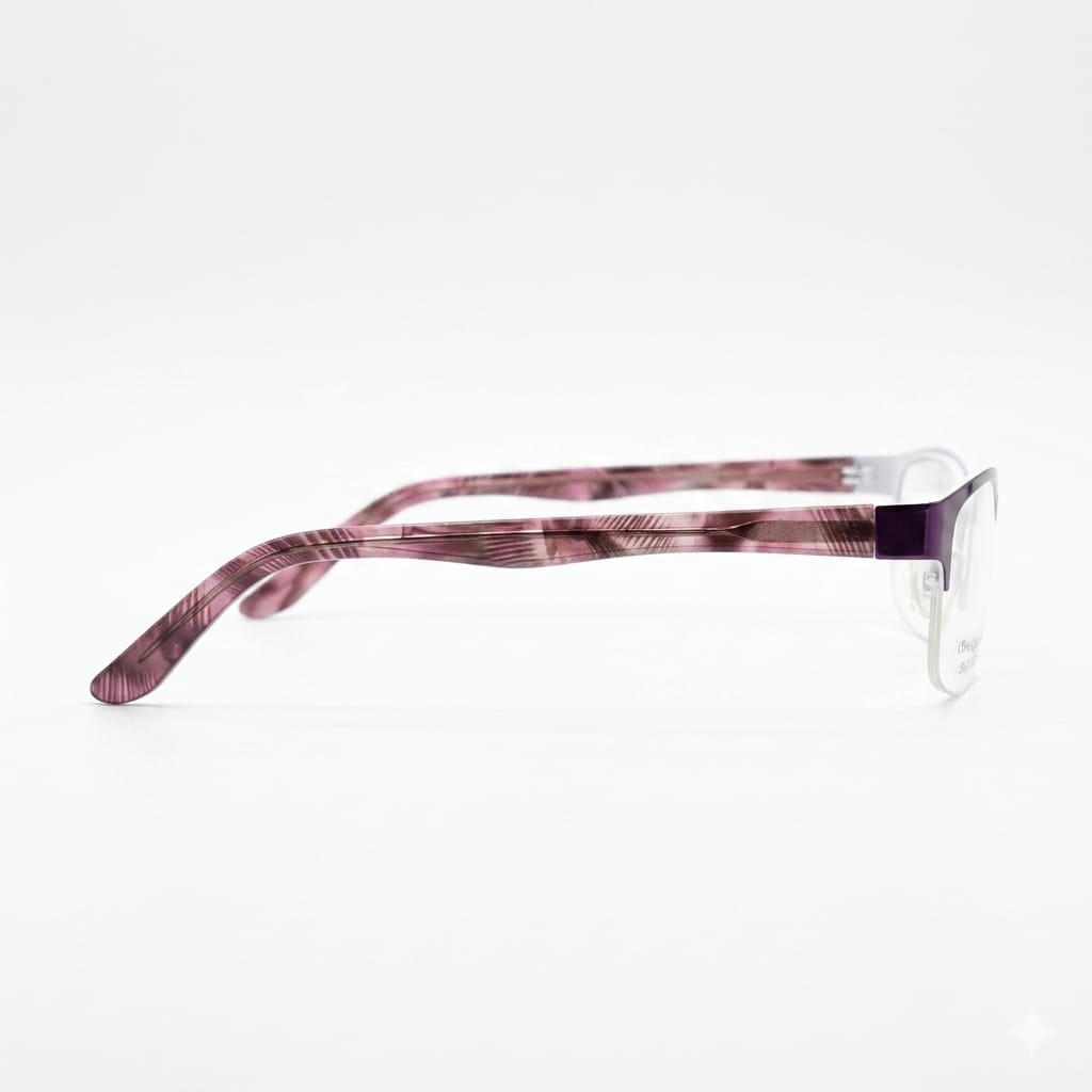 Armazón Oftálmico Olive People Light-1053M Morado/Rosa/Estampado