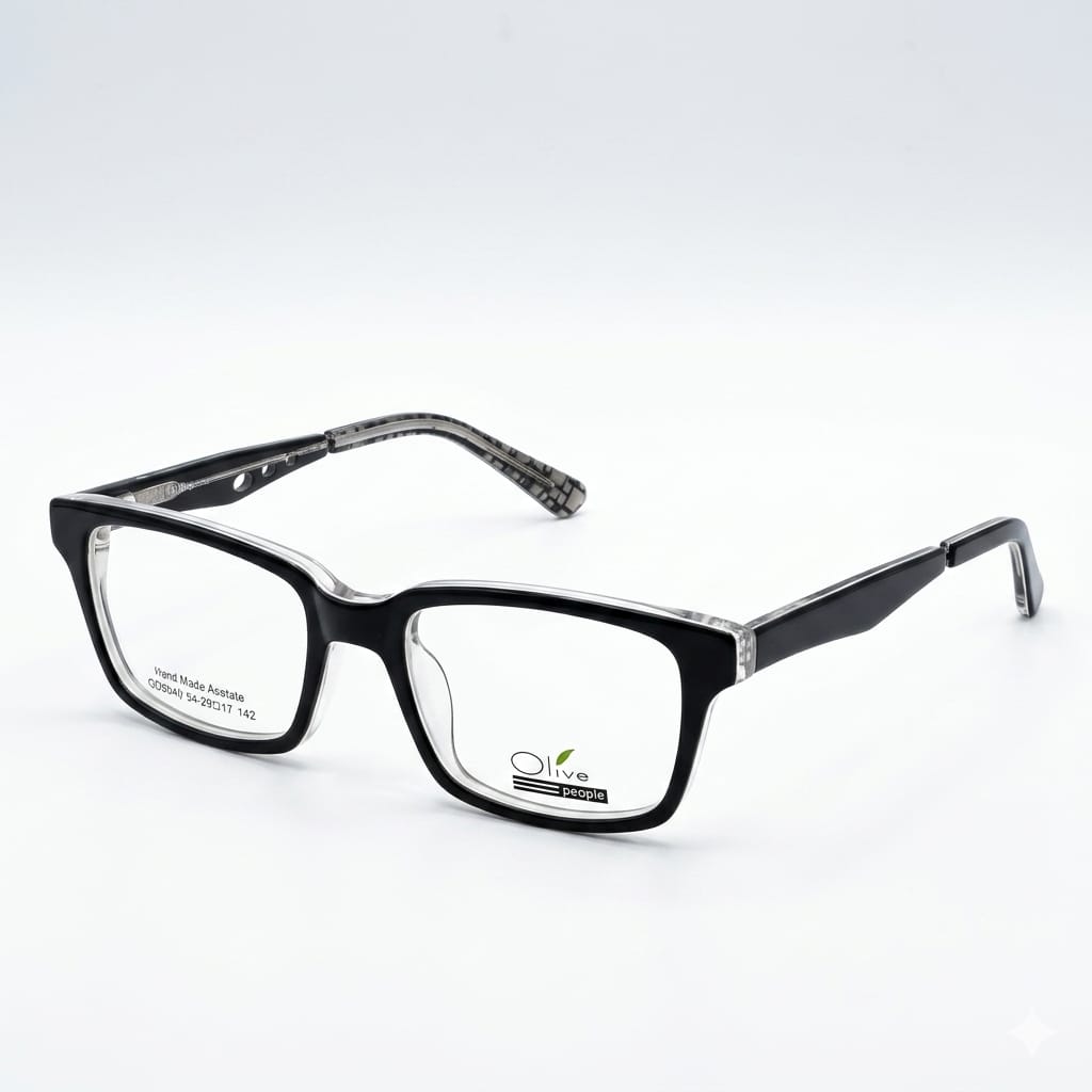 Armazón Oftálmico Olive People GD9040 Negro/Transparente