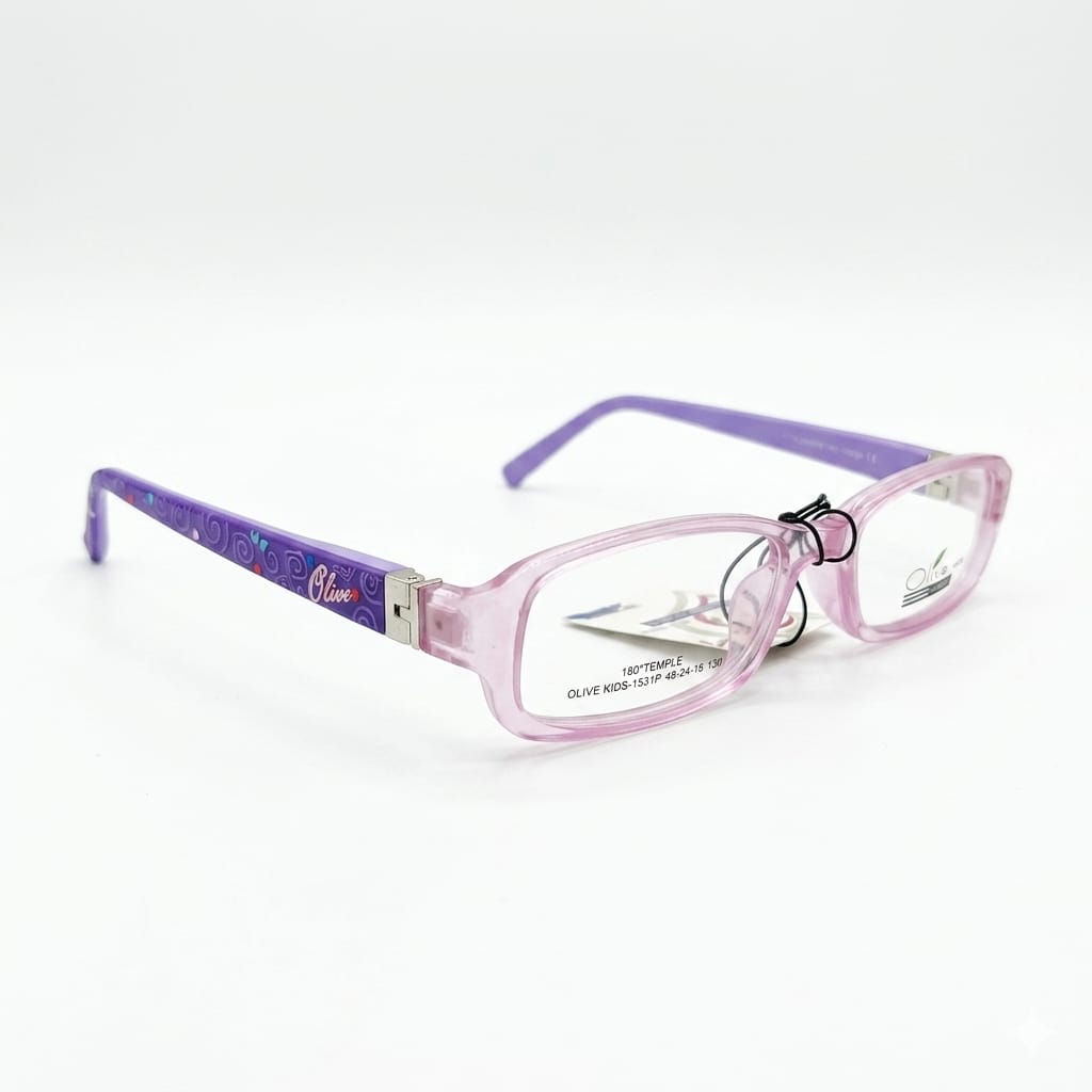 Armazón Oftálmico/Kids Olive Kids KIDS-1531P Morado/Transparente/Estampado