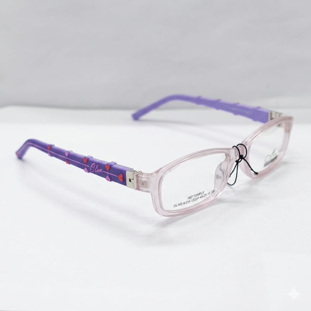 Armazón Oftálmico/Kids Olive Kids KIDS-1532P Morado/Transparente/Estampado
