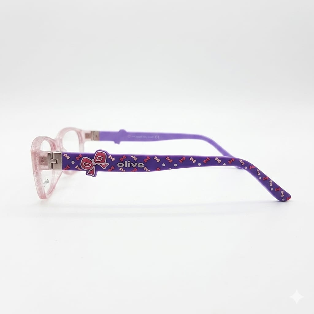 Armazón Oftálmico/Kids Olive Kids KIDS-1537P Morado/Transparente/Estampado