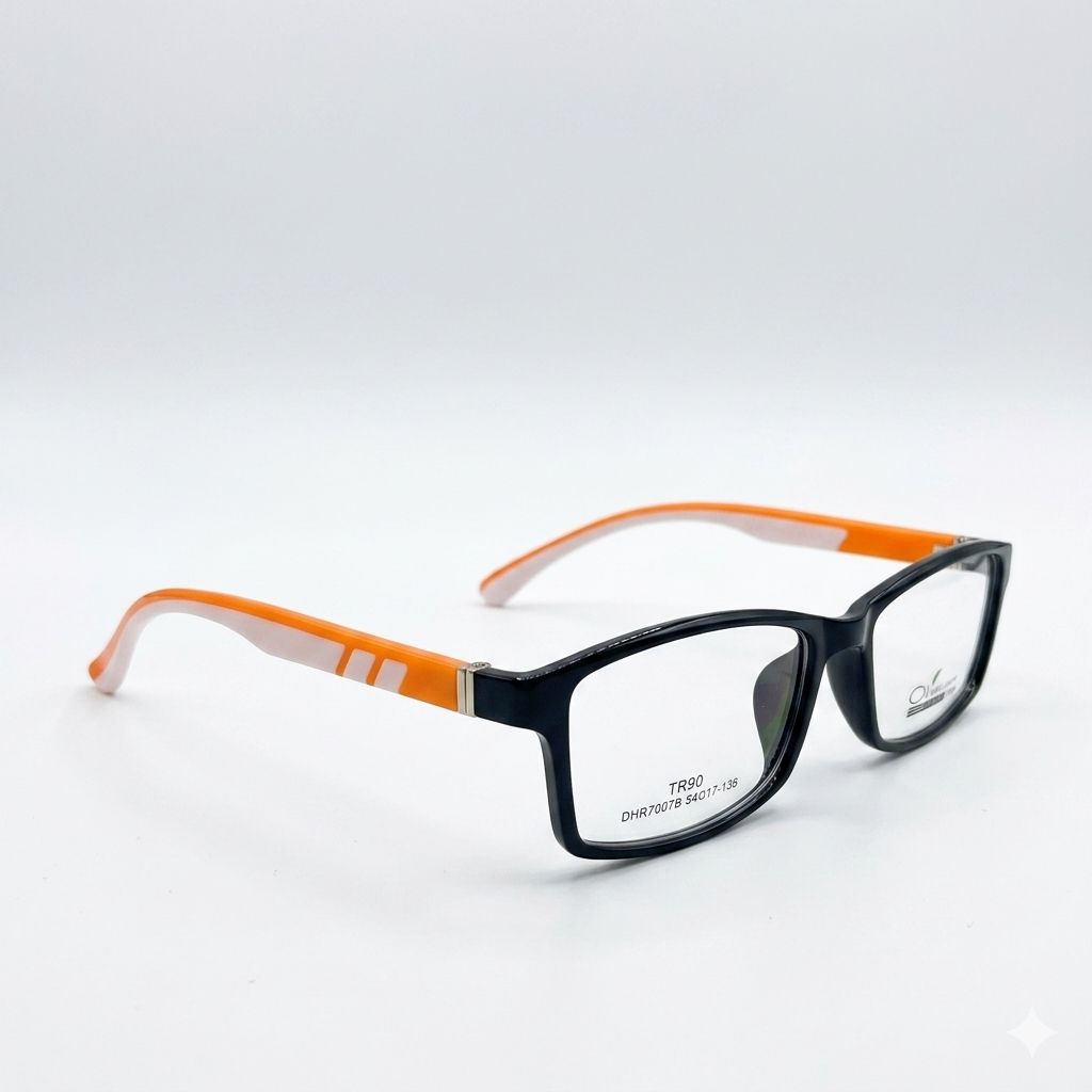 Armazón Oftálmico/Kids Olive People DHR7007B Negro/Naranja/blanco