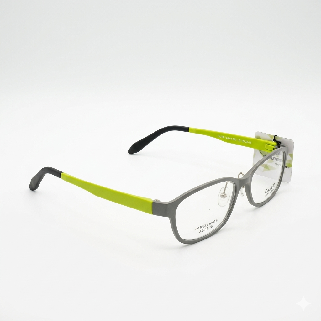 Armazón Oftálmico Olive Optical ultem-026 Gris/Verde