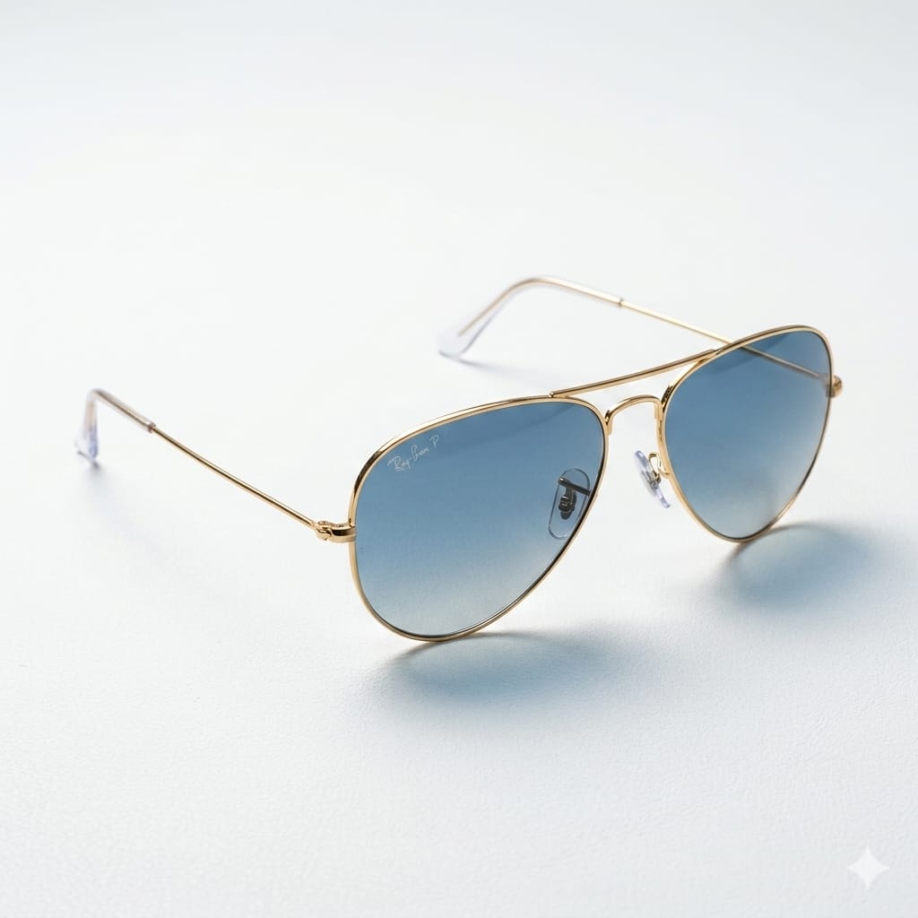 Armazon Solar Ray Ban RB3025.AVIATOR.LARGE.METAL.112/W3 Dorado/Transparente
