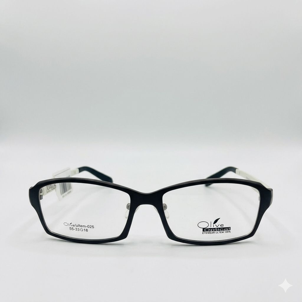 Armazón Oftálmico Olive Optical ultem-025 Gris/Blanco
