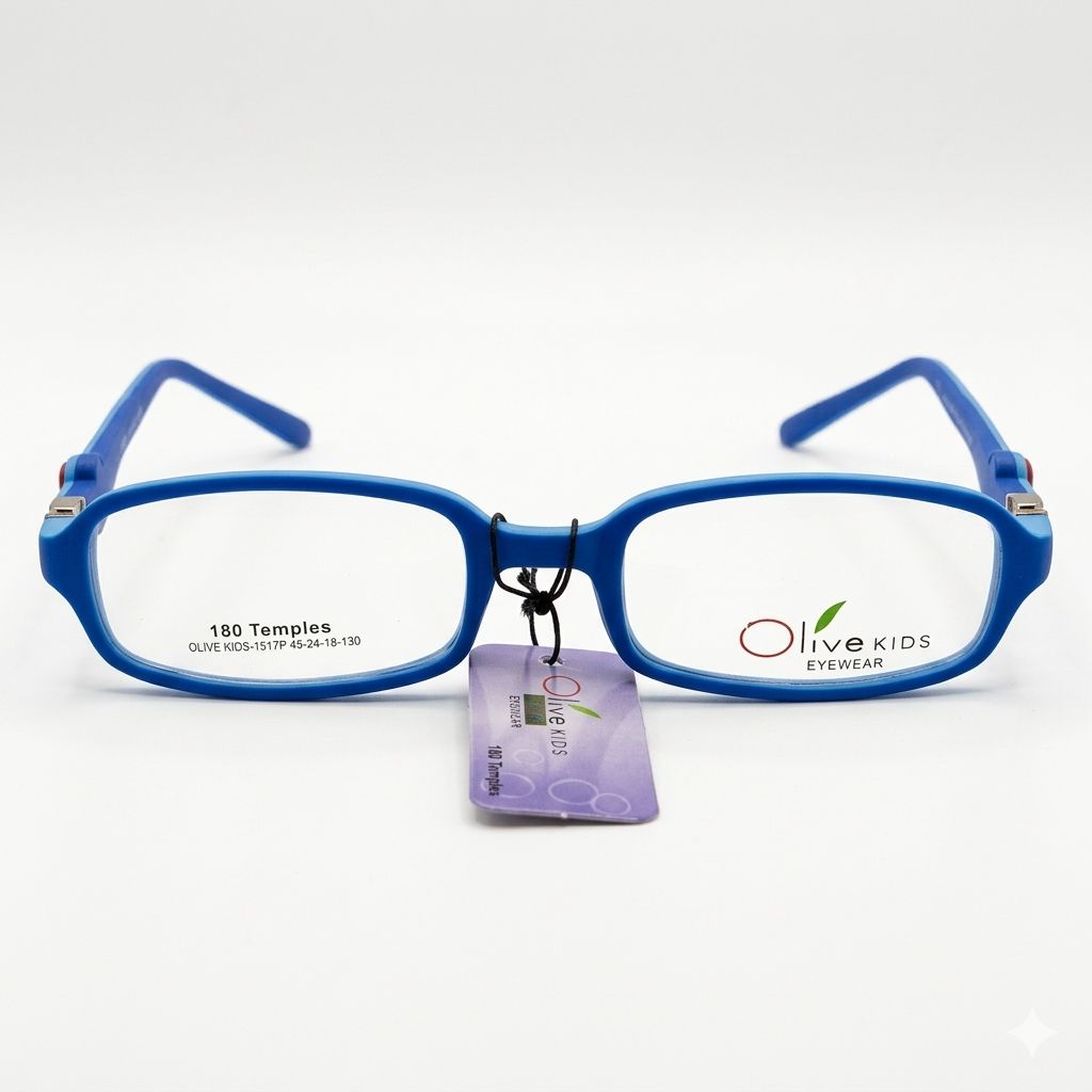 Armazón Oftálmico/Kids Olive Kids Kids-1517P Azul/Estampado