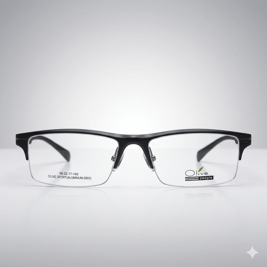 Armazón Oftálmico Olive People ALUMINUM-2003 Gris/Negro