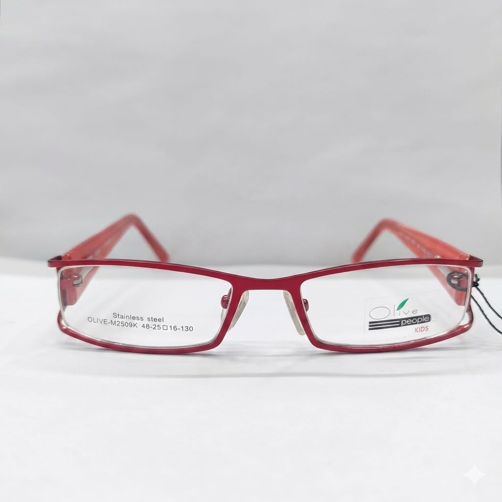Armazón Oftálmico/Kids Olive Kids M2509K Rojo/Estampado/Rosa
