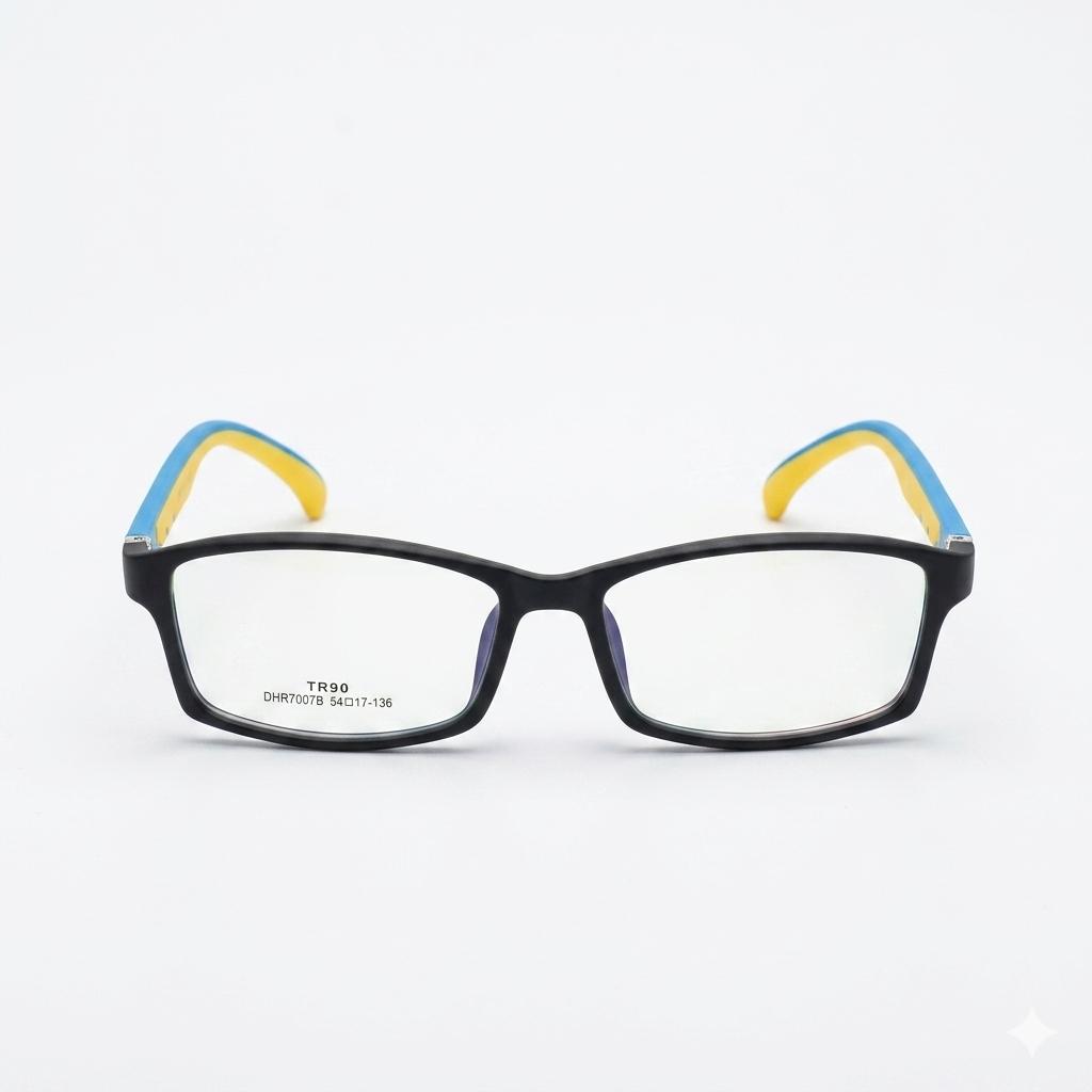Armazón Oftálmico/Kids Olive People DHR7007B Negro/Azul/Amarillo
