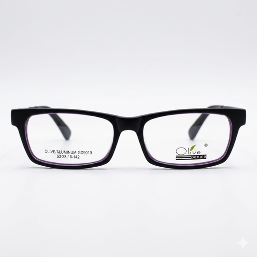 [AOLEAL19NERO] Armazón Oftálmico Olive People ALUMINUM-GD9019 Negro