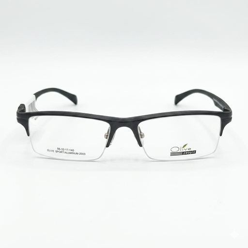 [AOLEAL03NEIS] Armazón Oftálmico Olive People ALUMINUM-2003 Negro/Gris