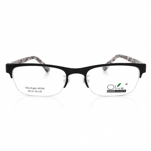 [AOLELI3MNEDO] Armazón Oftálmico Olive People Light-1053M Negro/Estampado