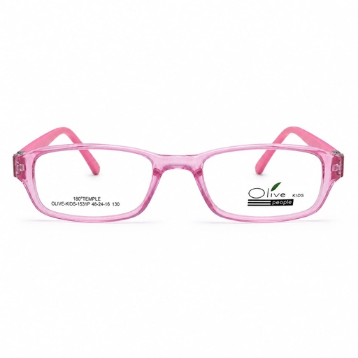 [AOLSKI1PRODO] Armazón Oftálmico/Kids Olive Kids KIDS-1531P Rosa/Tansparente/Estampado