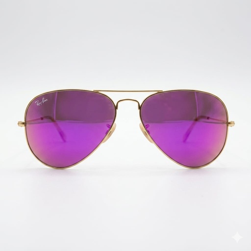 [MRANRB4TDOTE] Armazon Oftálmico Ray Ban RB3025.AVIATOR.LARGE.METAL.112/4T Dorado/Transparente